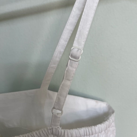 White Midi A-Line dress with Cut Out Design MWT sz s - Picture 11 of 13